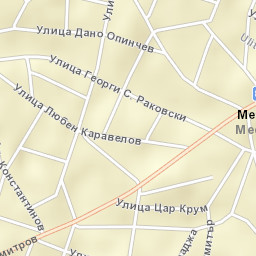 Medkovets Street Map
