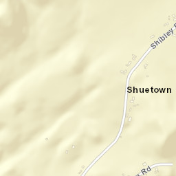 Shuetown New York Street Map