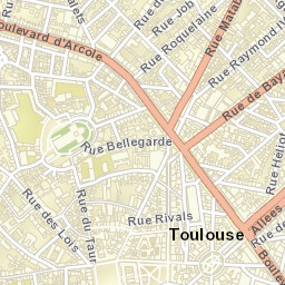 Rue Roschach, 31000 Toulouse, France Street Map