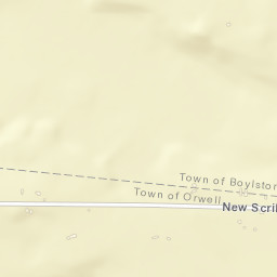 New Scriba New York Street Map