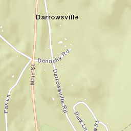 Darrowsville New York Street Map