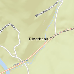 Riverbank New York Street Map