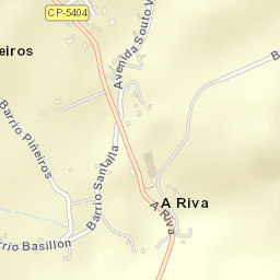 Valdoviño Street Map