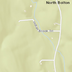 North Bolton New York Street Map