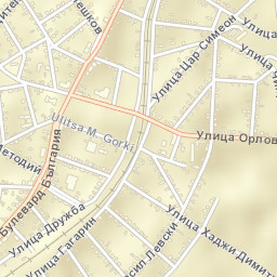 Dve Mogili Street Map