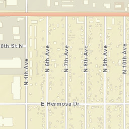 3401-3503 North 9th Avenue Sioux Falls SD Street Map