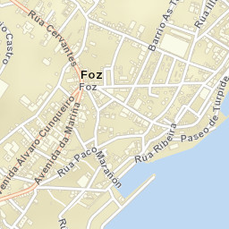 Foz Street Map