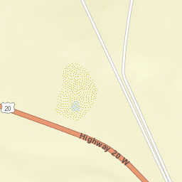 Central Oregon Hwy Oregon America Street Map