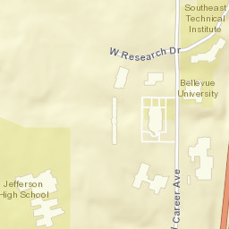 2329 North Career Avenue, Sioux Falls, SD Street Map