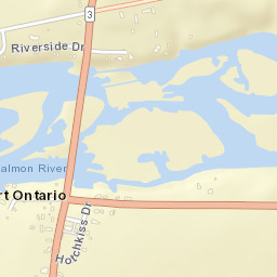 Port Ontario New York Street Map