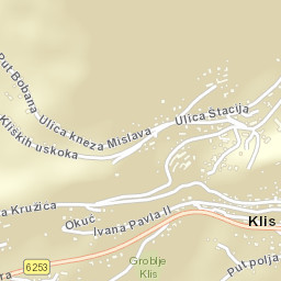 Klis Street Map