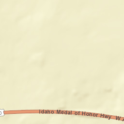 U.S. 20, Roberts, ID 83444, USA Street Map