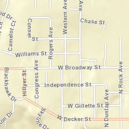 N Rock Ave Viroqua WI 54665 Street Map