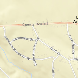 Little America New York Street Map