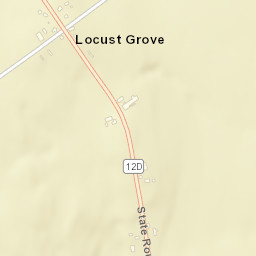 Locust Grove New York Street Map