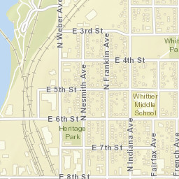 999 East 5th Street, Sioux Falls, SD 57103 Street Map