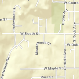 403-499 Garfield Ave Viroqua WI Street Map