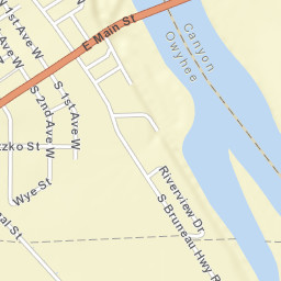 Marsing ID 83639 America Street Map