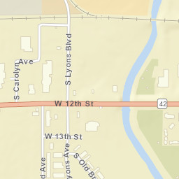 230-324 Carolyn Ave Sioux Falls SD Street Map