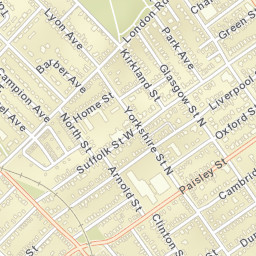 Guelph Street Map