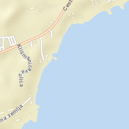 Kaštela Street Map