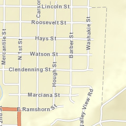 119 East Rams Horn, Dubois, WY 82513 Street Map