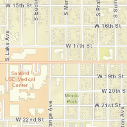 816 South Grange Avenue, Sioux Falls, SD Street Map