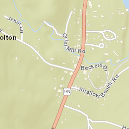 Bolton New York Street Map