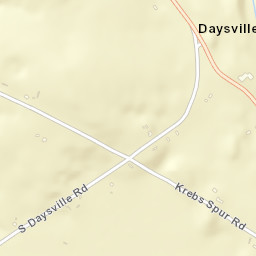 Daysville New York Street Map
