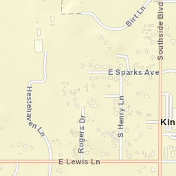 4652-4790 Central Southside Boulevard Street Map