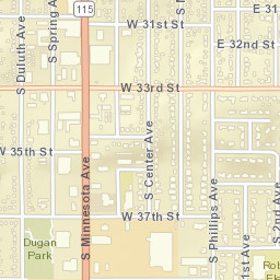 2434-2498 South Minnesota Avenue, Sioux Falls, SD Street Map