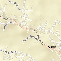 Kamen Street Map