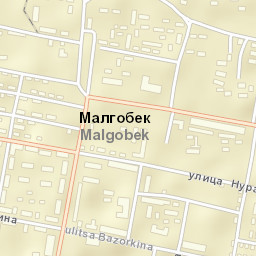 Malgobek Street Map