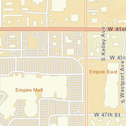 3825-3901 W 41st St Sioux Falls SD Street Map