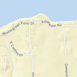 Hickory Grove New York Street Map