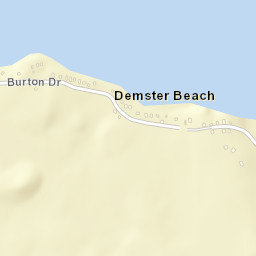 Demster Beach New York Street Map