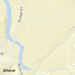 Altmar New York Street Map