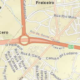 Narón Street Map