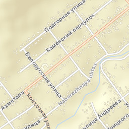Kenzhe Street Map