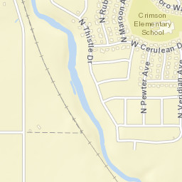 1728-1750 North Pewter Avenue Kuna ID Street Map