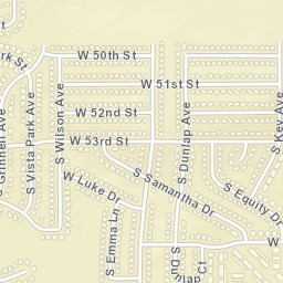 4416 S Vista Park Ave Sioux Falls SD Street Map