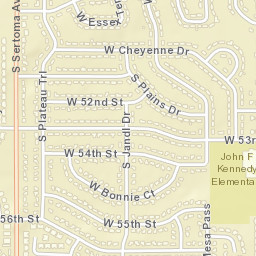 6515-6519 W 54th St Sioux Falls SD Street Map