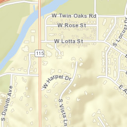 4018-4102 South Minnesota Avenue, Sioux Street Map