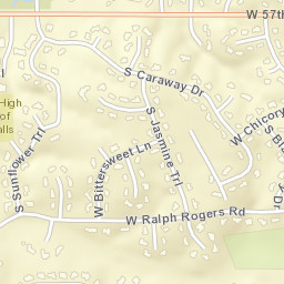 800 West Watercress Circle, Sioux Falls, SD Street Map