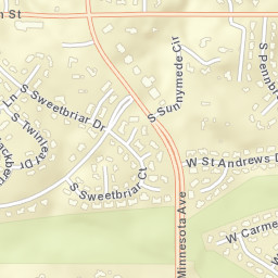 101-205 East 57th Street, Sioux Falls, SD Street Map