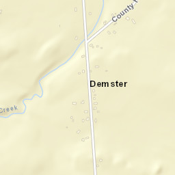 Demster New York Street Map