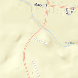 Osceola New York Street Map