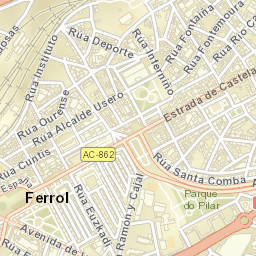 Ferrol Street Map