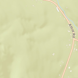 Athol New York Street Map