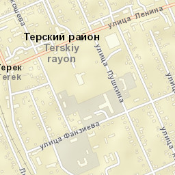Terek Street Map
